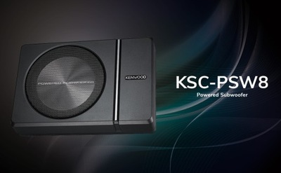 KENWOOD KSC-PSW8 SUBWOOFER 20CM CONTROL REMOTO EN KIT  