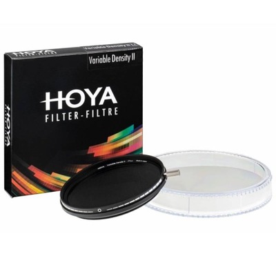 Filtr szary regulowany Hoya Variable Density II (ND3~ND400) 62mm