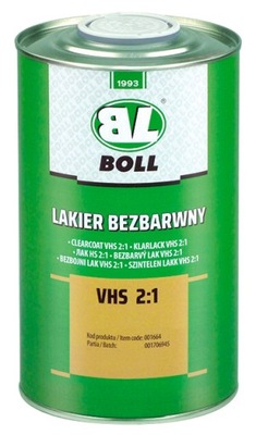 BOLL 001664 LAKIER ПРОЗРАЧНЫЙ VHS VERYHIGHSOLID 2:1