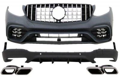 Кузов kit mercedes glc x253 15- glc63 a-design look фото №1