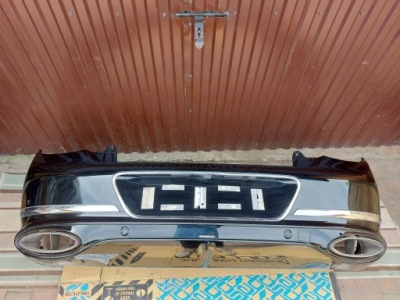 Бампер задний  bentley continental gt 19r чёрный l09n радары фото №1