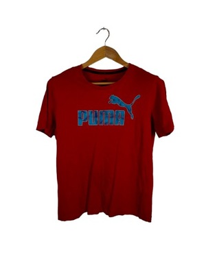 Koszulka Puma czerwona z dużym logiem M