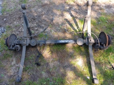 Ford transit custom mk8 oś задня задня підвіска задні балка europa ресори фото №1