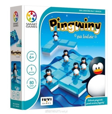 Smart Games Pingwiny na Lodzie Gra Logiczna