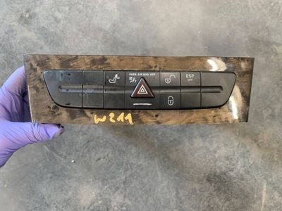 Панель перемикач аварійних mercedes w211 фото №1