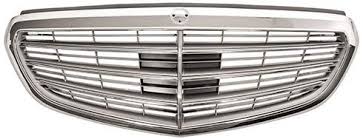 Mercedes w212 e-klasa 12+ lift решітка радіатора решітка радіатора srebrna/chrom фото №1