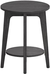 Stolik pomocniczy, 40 x 40 x 50 cm, czarny