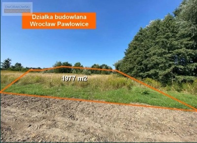 Działka, Wrocław, Psie Pole, 2159 m²