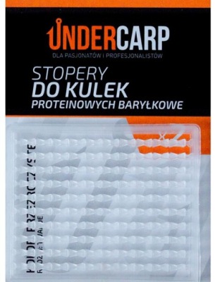 UnderCarp Stopery do kulek proteinowych baryłkowe Twarde