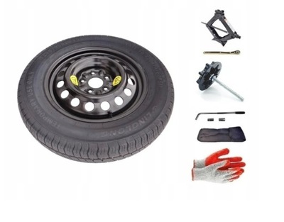 WHEEL SPACE-SAVING WHEEL 16 NISSAN QASHQAI J11 NEW + SET  