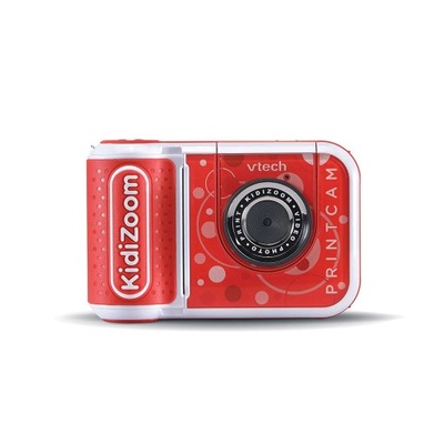 VTech - KidiZoom Print Cam Red Camera dla dzieci,
