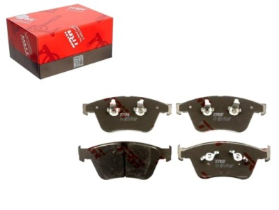 Комплект тормозных колодок тормозных trw pd1681 573233b bbp фото №1