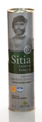 Oliwa z oliwek Sitia Lasithiou extra virgin 0.2% 1 l