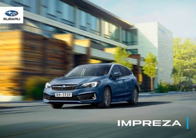 Subaru Impreza prospekt 2022 