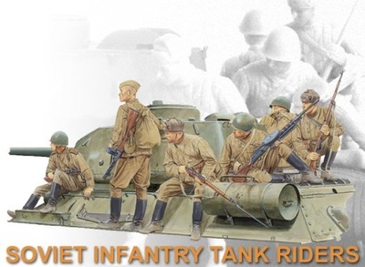 DRAGON 6197 1:35 Soviet Infantry Tank Riders
