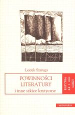 Powinności literatury i inne szkice Leszek Szaruga -tk