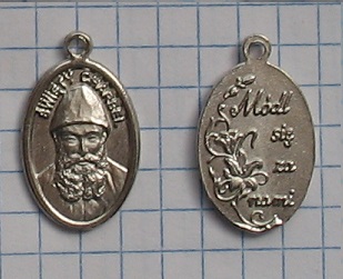 medalik św. Charbel (Szarbel)