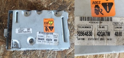 Преобразователь тока opel insignia 20964830 фото №1