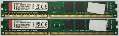 Pamięć RAM Kingston 8GB (2x4GB) DDR3 1600MHz - KVR16LN11/4