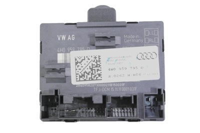 Audi a8 4h модуль двері задня 4h0959795d фото №1
