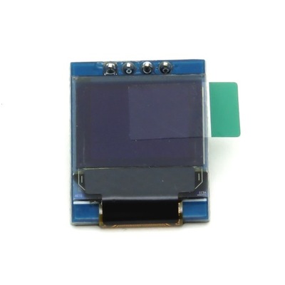Moduł z OLED 0,66" 64x48 I2C niebieski