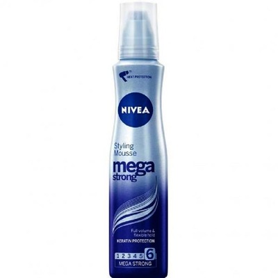 Pianka do włosów Nivea Styling Mousse 6 Mega Strong 150ml