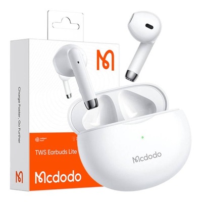 MCDODO DOUSZNE BEZPRZEWODOWE SŁUCHAWKI BLUETOOTH DO TELEFONU KABEL USBC TWS