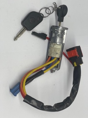 Peugeot 206 замок запалювання ключ d345-003 фото №1