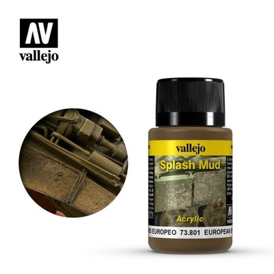 Vallejo 73801 Weathering Effects 40 ml Splash Mud