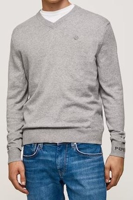 Pepe Jeans sweter PM702243 933 szary XXL