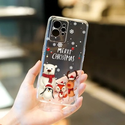 BOZE NARODZENIE SANTA RENIFER ЧЕХОЛ NA TELEFONY К OPPO REALME GT NEO 3 2 фото