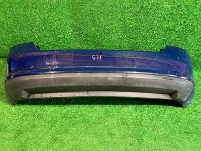 Бампер задня задній skoda rapid spaceback bez pdc фото №1