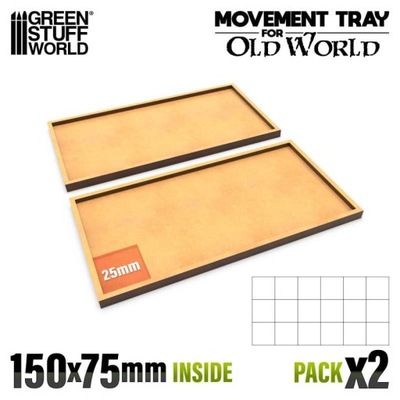 GSW - MDF Movement Trays - 150x75mm