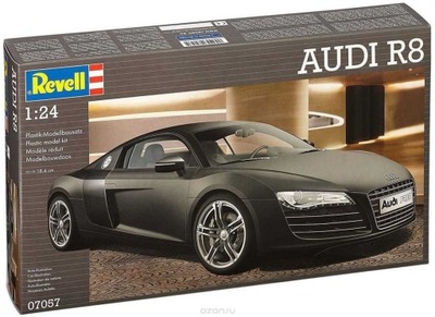 Model do sklejania Revell Samochód Audi R8 Black