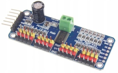 Moduł sterownika PWM PCA9685 I2C 16 kanał 12 bit