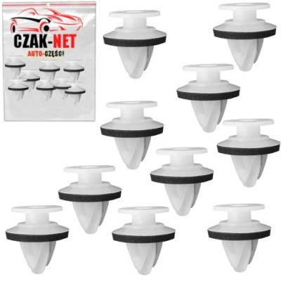 Кліпса накладки крила mazda 3 cx-3 cx-5 cx-9 фото №1