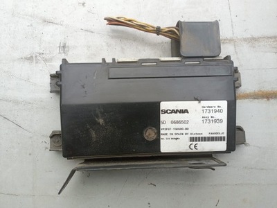 Scania r блок управления замка 1731940 1731939 бортовой компьютер фото №1