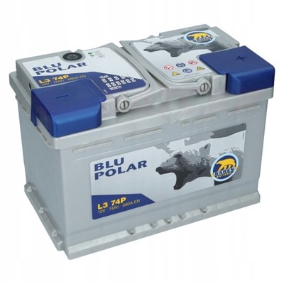 АККУМУЛЯТОР BAREN BLU POLAR 74AH 680A