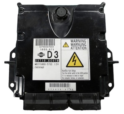 Блок управления двигателя nissan pathfinder r51 23710-ec07b mb275800-6752 + программа фото №1