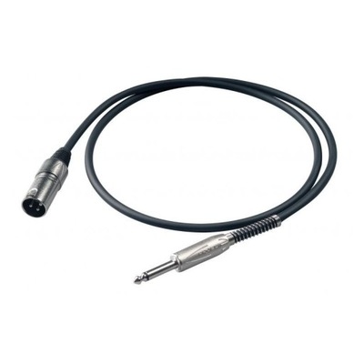 Proel Bulk220LU1 XLR męski Jack 6,3mm 3m Kabel audio