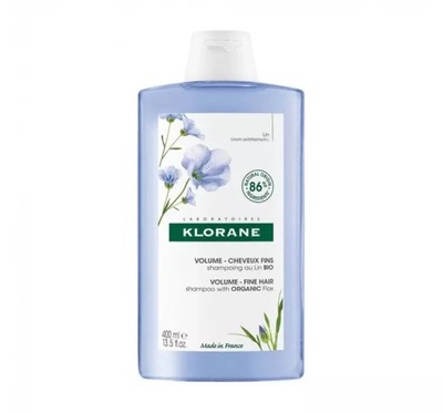KLORANE OBJĘTOŚĆ SZAMPON DO WŁOSÓW CIENKICH 400ML