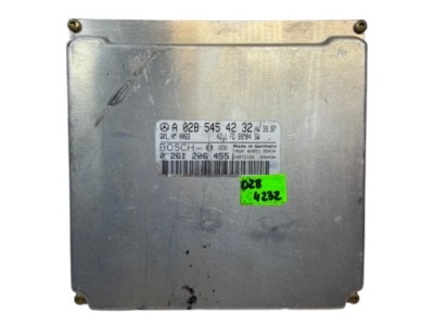 Блок управления двигателя mercedes a0285454232 0261206455 фото №1