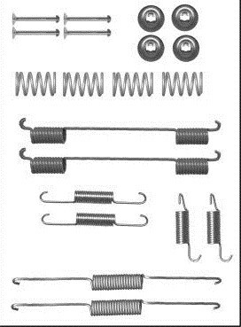 RESORTES DO ZAPATAS DE FRENADO CHRYSLER VOYAGER  