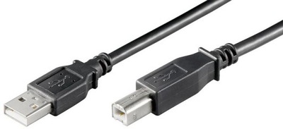 MicroConnect USB2.0 A-B kabel 0.5m