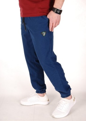 GRUBE LOLO Spodnie Joggery Blue Jeans / M