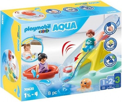 ZESTAW Z FIGURKAMI 1.2.3 70635 AQUA PŁYWAJĄCA WYSP