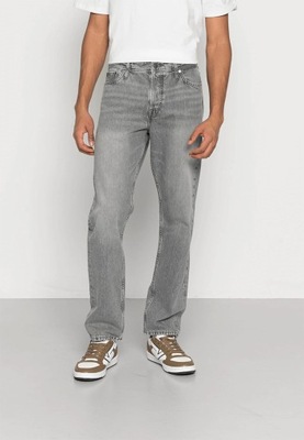 MĘSKIE SZARE JEANYS JACK&JONES R. W28L32