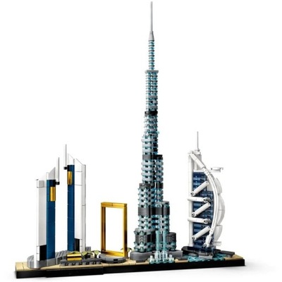 Klocki Dubai Dubaj Citi Architektura 740 elementów