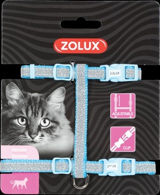 Szelki nylonowe dla kota SHINY - mix kolorow