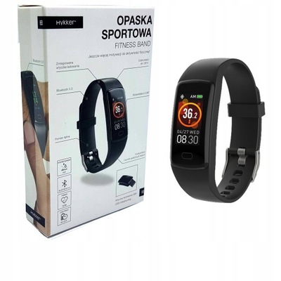 Opaska Fitness Band Hykker EZ-0324 czarny